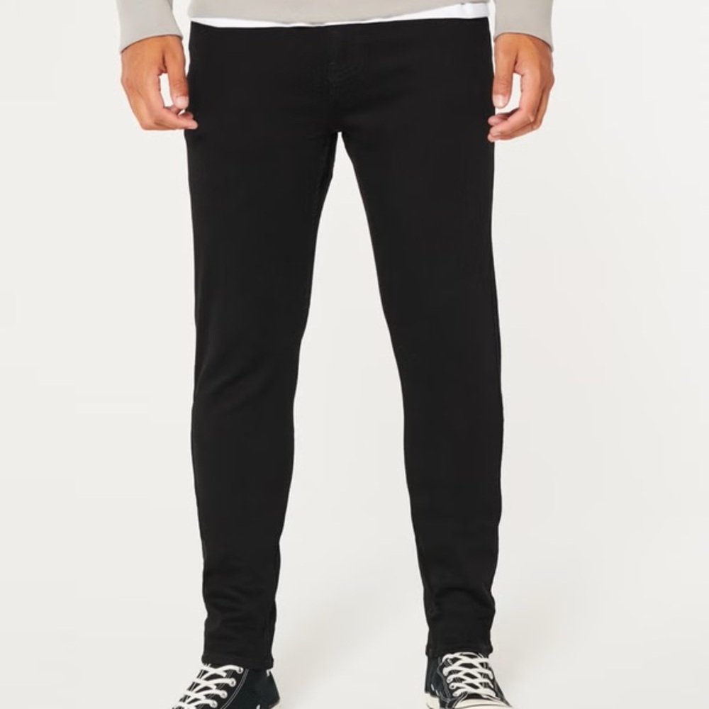 Hollister Men's Black Skinny Jeans
